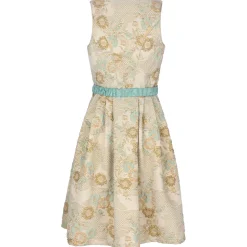 Cheap Damen Dirndl "Pia", Creme Türkis Damen Dirndl