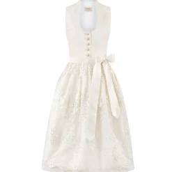 Best Sale Damen Festtagsdirndl "Danice", Creme Damen Dirndl