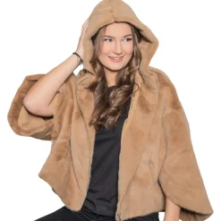 Store Damen Kuscheljacke "Penelope", Mokka Damen Jacken