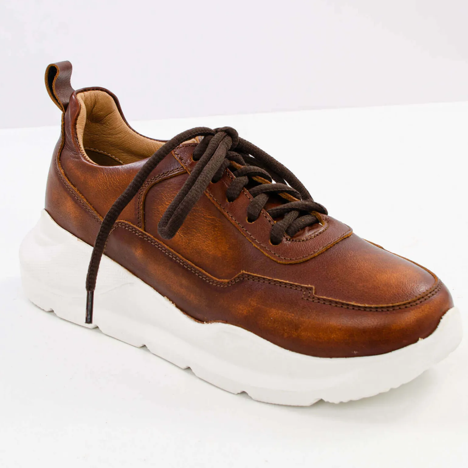 Fashion Damen Ledersneaker "Heidi", Damen Schuhe & Socken