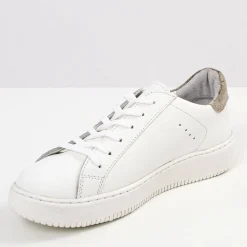 Sale Damen Leder-Sneaker 
