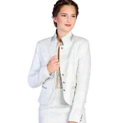Discount Damen Leinenblazer "Cora", Hell Damen Jacken