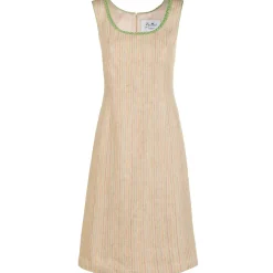 Shop Damen Leinenkleid "Nora", Sand Damen Dirndl