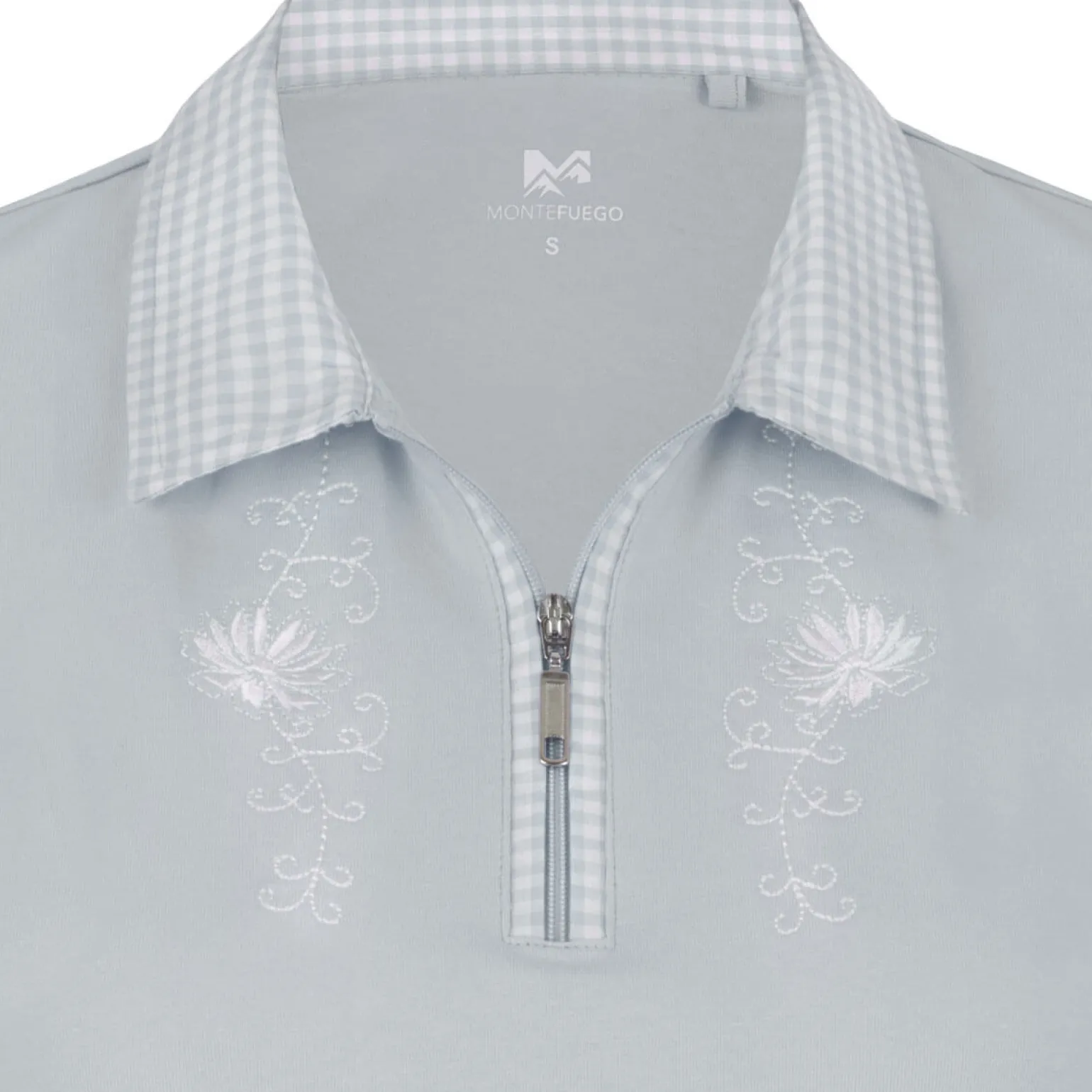 Online Damen Polo "Isabella", Hell Damen Polos