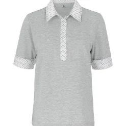 Clearance Damen Poloshirt "Sigrid", Hell Damen Polos