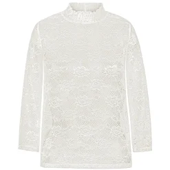 Discount Damen Spitzen-Shirt "Molly", Creme Damen Shirts