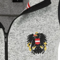 Sale Damen Strickfleece Weste 