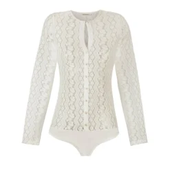 Hot Damenbody "Dani", Creme Damen Bodys