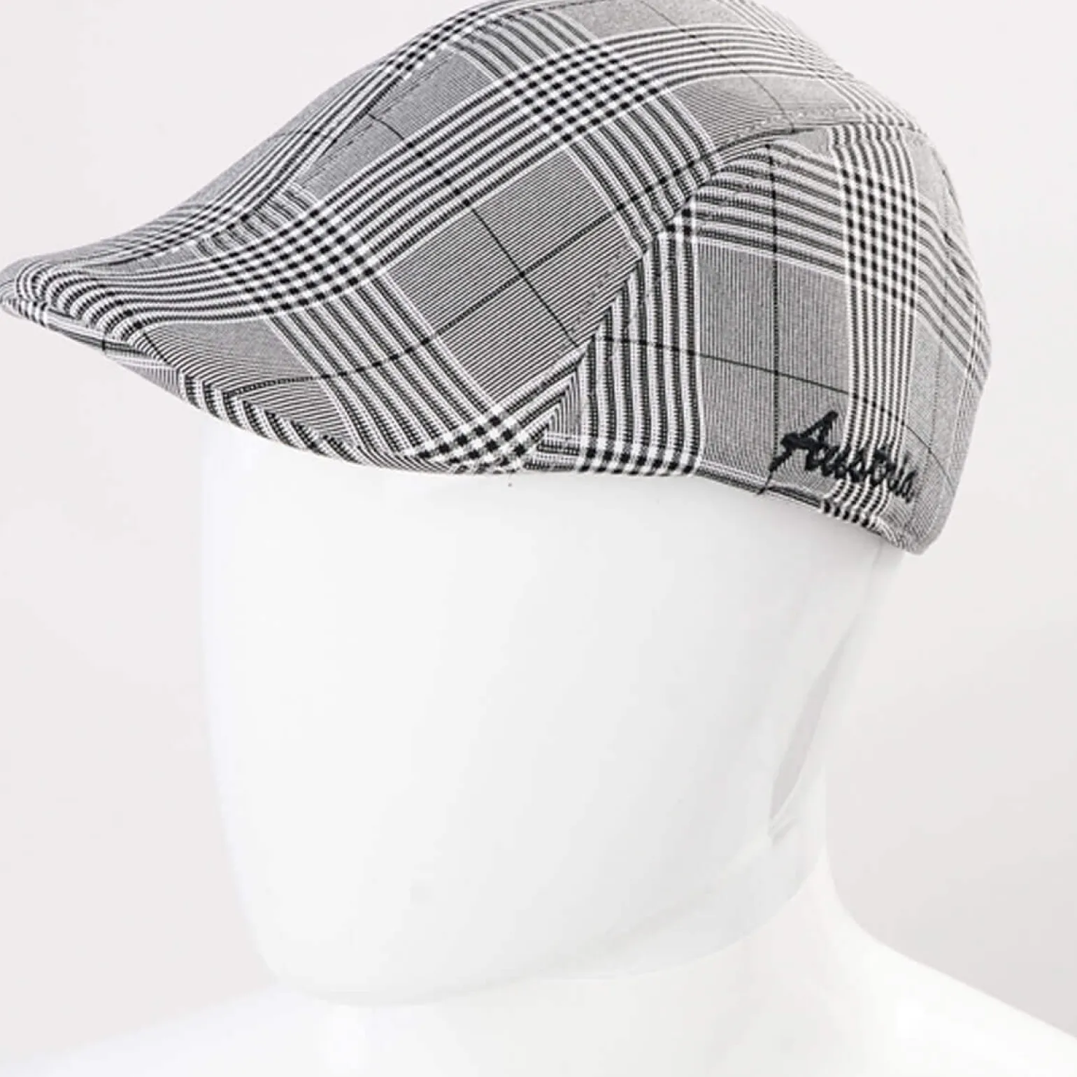 Best Golfermütze "Austria", -Weiß, kariert Herren Accessoires