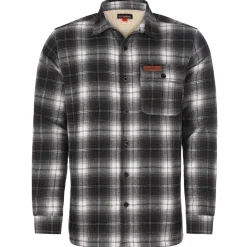 Hot Herren Flanelljacke "Fleece", -Weiß Herren Jacken