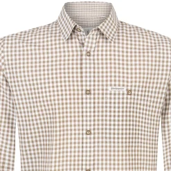 Sale Herren Hemd "Conrad" Langarm, Moosgrün Herren Hemden