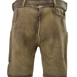 Sale Herren Hirschlederhose "Hirschvogel", Hell Herren Lederhosen