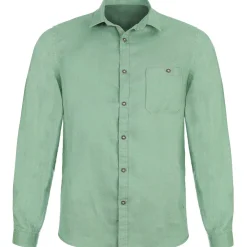 Shop Herren Leinenhemd "Vincent", Mint Herren Hemden