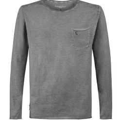 Shop Herren Shirt Langarm "Falko", Grey Herren Shirts