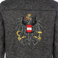 Hot Herren Strickfleece Jacke