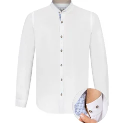 Shop Herren Trachtenhemd "Raphael", -Blau Herren Hemden