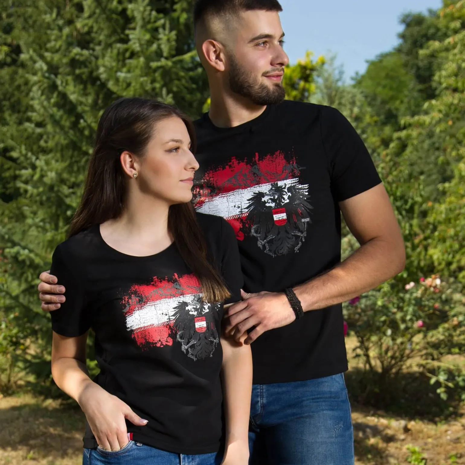 Best Herren T-Shirt "Adler Österreich", Herren Shirts