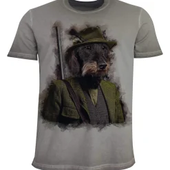 Cheap Herren T-Shirt "Almtracht Oskar", Herren Shirts