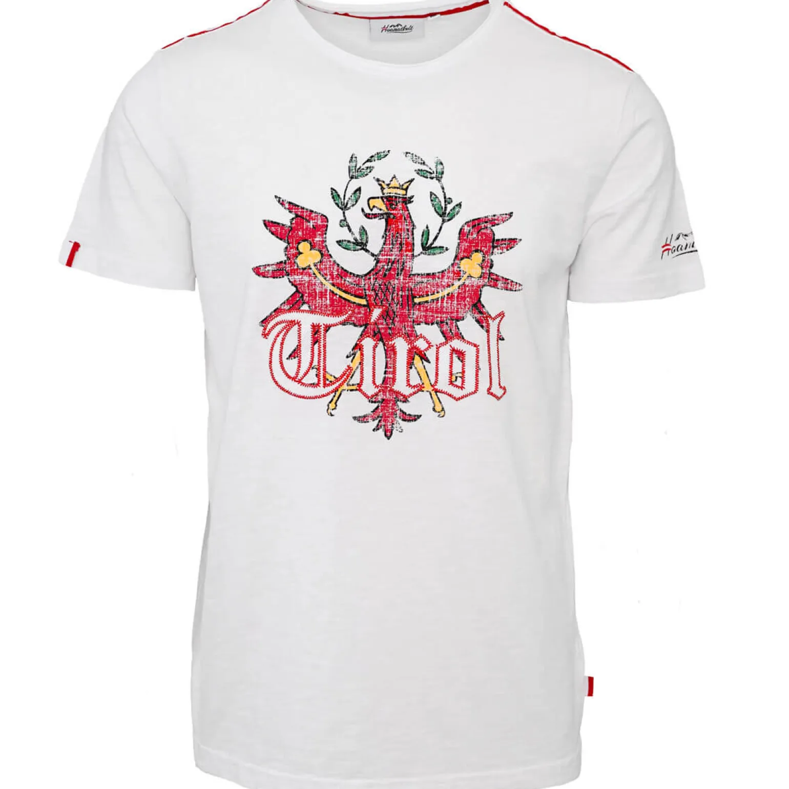 Best Sale Herren T-Shirt "Tirol", Weiss Herren Shirts