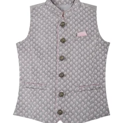 Best Sale Jungen Gilet "Marno", Taupe Kinder Gilets