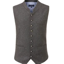 Cheap Jungen Trachtengilet "Levon", Anthrazit Kinder Gilets