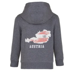 Fashion Kinder Hoodie-Jacke "Austria", Dunkel Kinder Jacken & Anzüge
